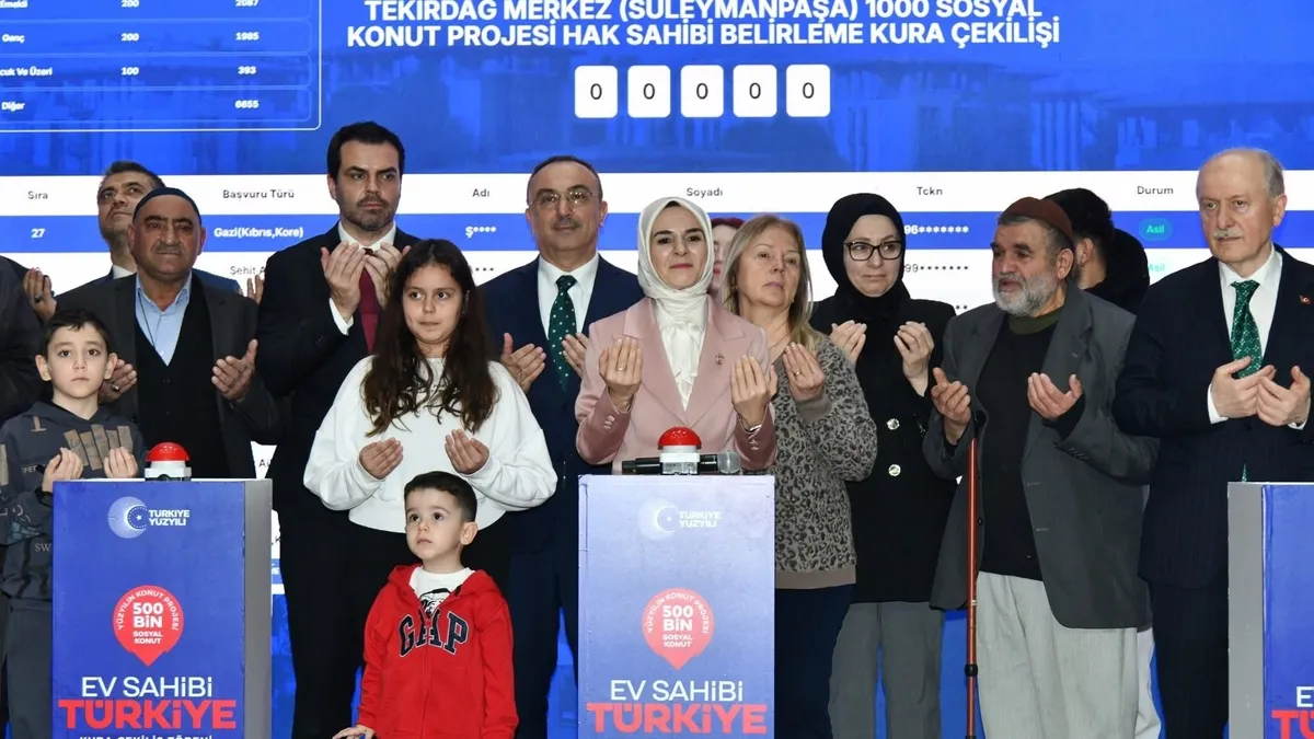 Başkan Erdoğan’dan Tekirdağ’a güçlü mesaj! “Ev sahibi Türkiye hedefine kararlılıkla ilerliyoruz” Başkan Erdoğan’dan Tekirdağ’a güçlü mesaj! “Ev sahibi Türkiye hedefine kararlılıkla ilerliyoruz”