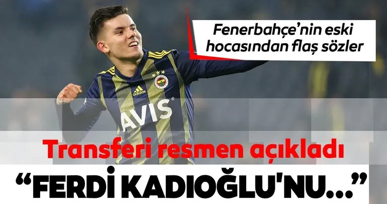 Son dakika! Cocu, Fenerbahçe’den Ferdi Kadıoğlu’nu istiyor