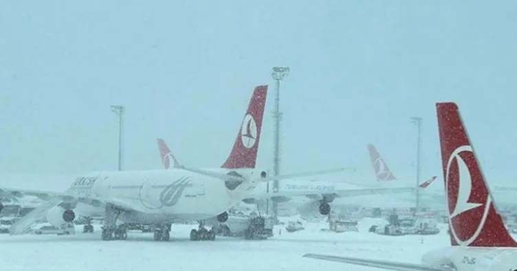 SON DAKİKA: Meteoroloji İstanbul için uyardı! Türk Hava Yolları 185 seferi birden iptal etti