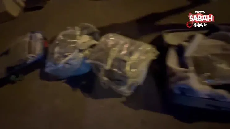 Hassas burunlu ‘Barbara’ 46 kilogram esrarı buldu | Video