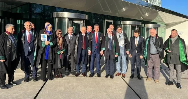 Türk avukatlar Filistin için Lahey’de Türk avukatlar Filistin için Lahey’de