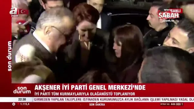 Akşener 6'lı koalisyon toplantısı sonrası partisini topladı | VİDEO