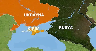 Ukrayna ve Rusya sınır haritası 2022: İki ülkenin haritadaki yeri ve konumu ne? İşte Rusya Ukrayna haritası