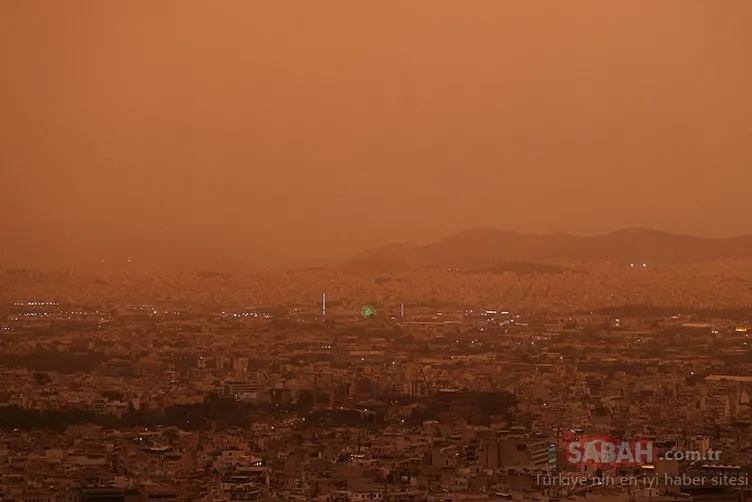 Yunanistan’dan sonra Türkiye’de: Meteorolojiden Toz Bulutu ve Toz taşınımı uyarısı!