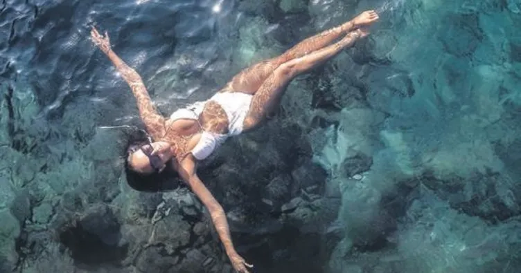 Tatil ve sağlık için Bodrum’u seçti