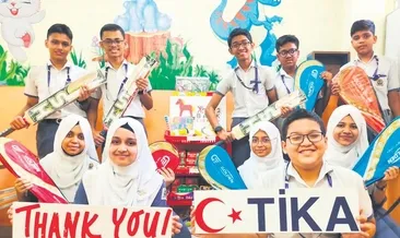 Mazlum halklar Türkiye ile kalkınıyor