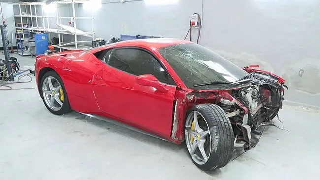 SON DAKİKA... Türkiye bu olayı konuşmuştu! Hurdaya dönen 15 milyonluk Ferrari’nin sahibi konuştu: Hiç binemedik!