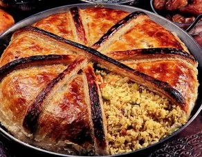 Perdeli Özbek Pilavı