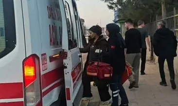 Hamile kadın okula sığındı