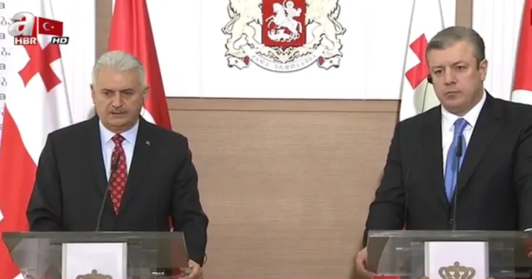 Başbakan Binali Yıldırım Gürcistan’da