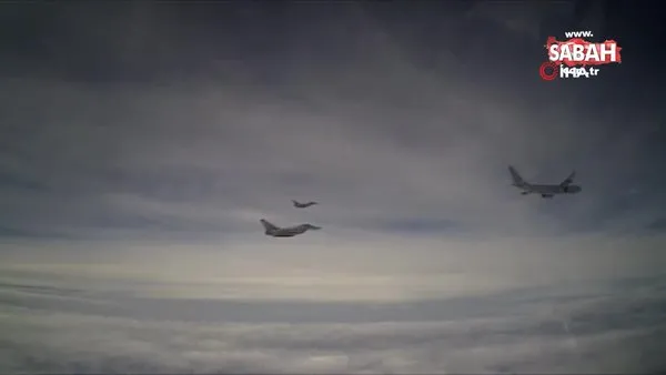 Son dakika haberi... Karadeniz üzerinde tehlikeli karşılaşma: Rus savaş uçakları Karadeniz üzerinde 4 İngiliz uçağını önledi | Video