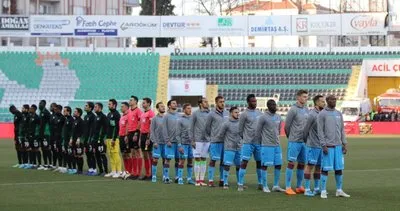 Denizlispor-Trabzonspor maçından kareler