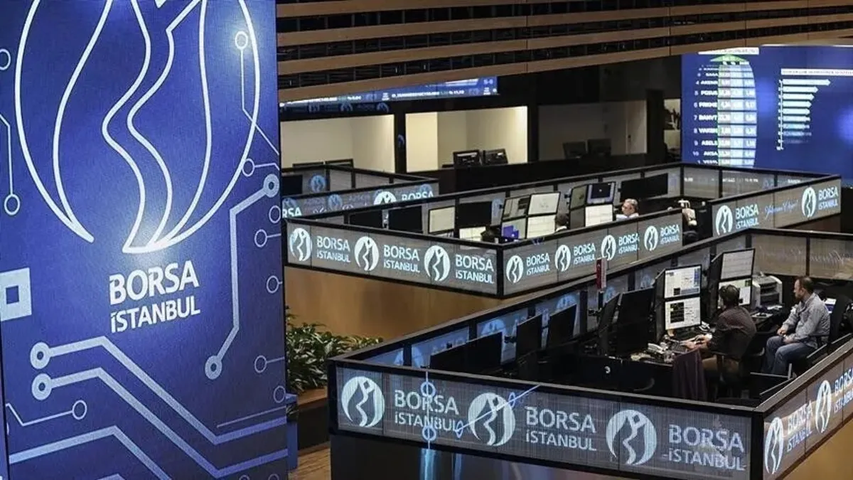 Borsa İstanbul'da tüm zamanların işlem hacmi rekoru kırıldı haber görseli