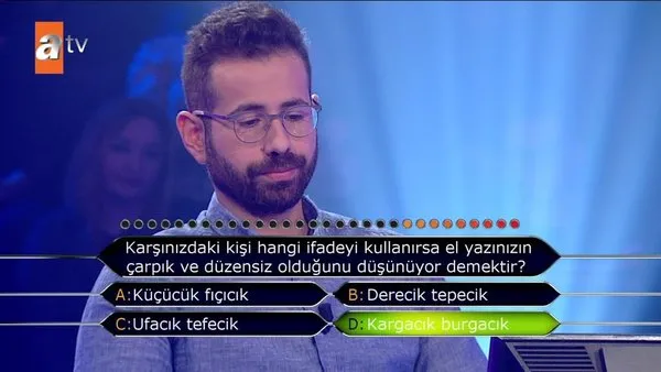Kim Milyoner Olmak İster? 651. bölüm soruları ve cevapları