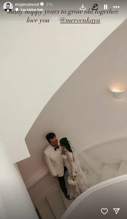 Sibel Can’ın biricik oğlu Engincan Ural’dan güzel eşine evlilik yıl dönümlerinde romantik kutlama!