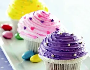 Meyveli Cupcake