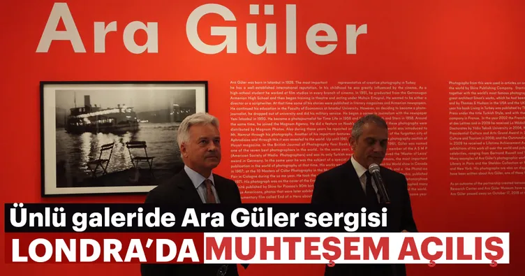 Londra Saatchi Galeri’de Muhteşem Açılış!
