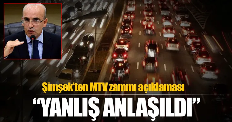 Mehmet Şimşek’ten son dakika MTV zammı açıklaması