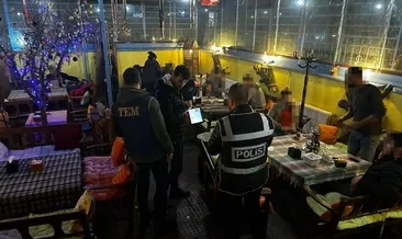 Erzincan’da asayiş uygulaması! 10 kişi yakalandı