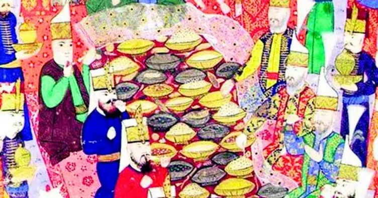 Savaş meydanında iftar sofrası