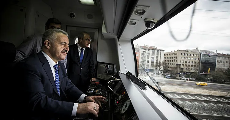 Başkentray’da test sürüşü yapıldı