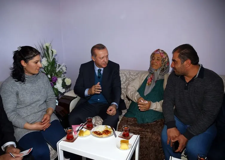 Cumhurbaşkanı Erdoğan onları ikinci kez ziyaret etti