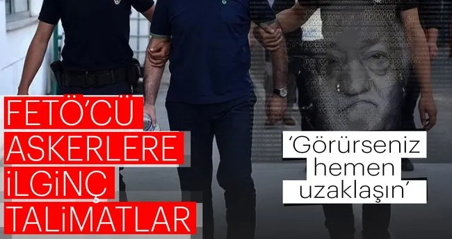 Mahrem imamdan FETÖ’cü askerlere ilginç talimatlar