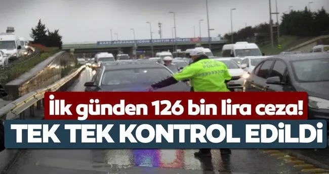 Cakara Ilk Gun 126 Bin Tl Ceza Son Dakika Haberler