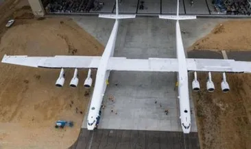 Dünyanın en büyük uçağı havalanıyor