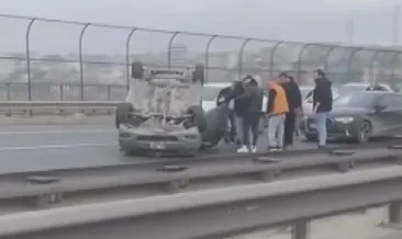 TEM’de makas dehşeti: 1 kişi yaralandı!