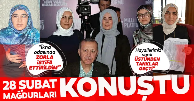 İkna odasında zorla istifa ettirildim