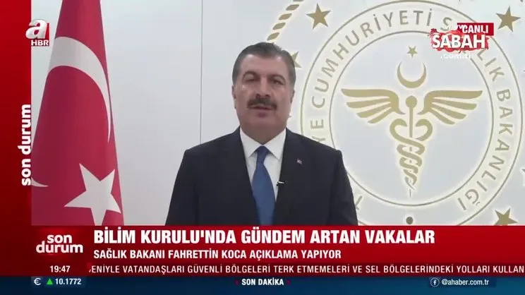 Son dakika haberleri: Bilim Kurulu Toplantısı sona erdi! Sağlık Bakanı Fahrettin Koca'dan önemli açıklamalar | Video