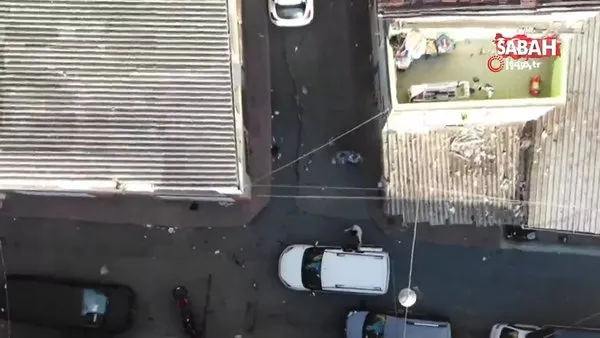 İstanbul’da suç makinesi şahıs drone ile yakalandı | Video