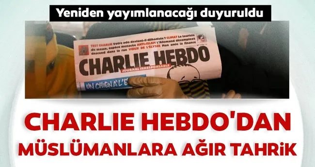 Son Dakika Charlie Hebdo Dan Muslumanlara Agir Tahrik Dunya Haberleri