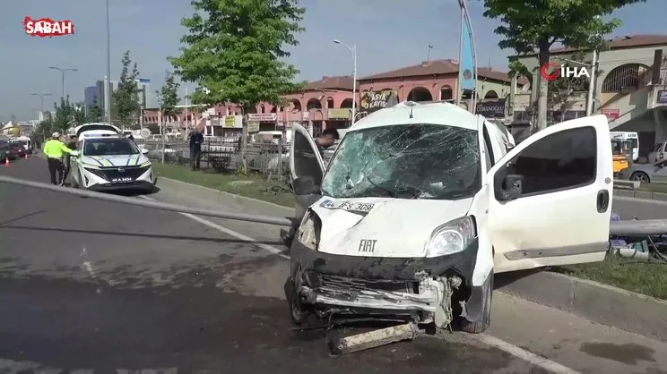 Malatya'da 5 araçlı zincirleme kaza: 1 yaralı | Video