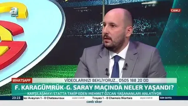 Mehmet Özcan: Keşke Galatasaray Sekidika yerine Ndao'yu alsaydı