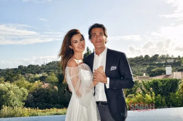 Ünlü top model Tülin Şahin, Pedro de Noronha ile Portekiz’de evlendi