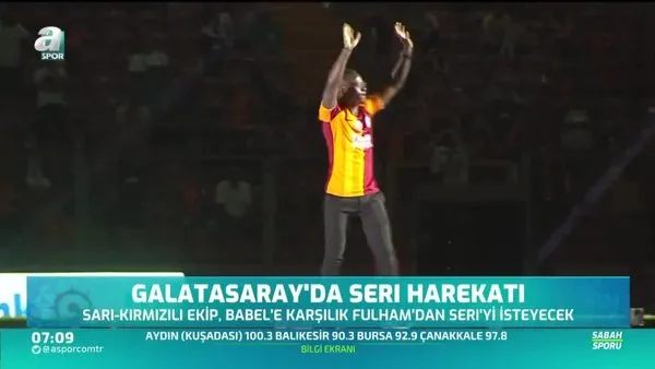 Galatasaray'da Seri harekatı