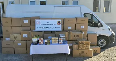 Nevşehir’de araçtan 194 kilo kaçak tütün çıktı #nevsehir