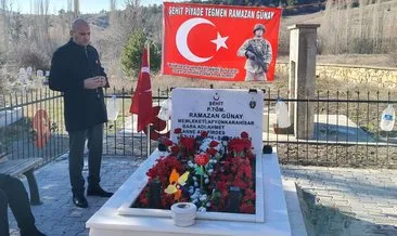 Şehit Günay, şehadetinin birinci yılında anıldı #afyonkarahisar