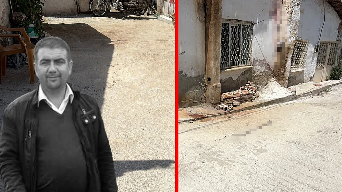 Burdur'da yaşanan silahlı saldırının ardından polis incelemesi.