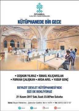 24 Saat Acik Kutuphaneler Erhan Afyoncu