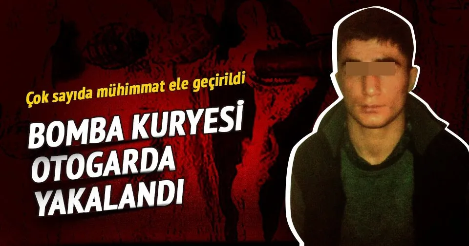 PKK’nın bomba kuryesi otogarda yakalandı