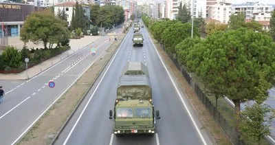 Samsun’da ikinci S-400 konvoyu geçti