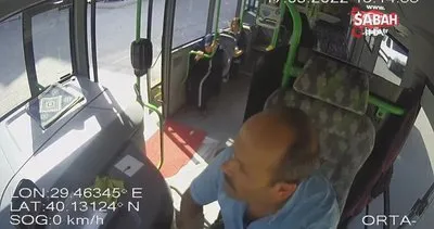 Otobüs şoförü fenalaşan yolcusu için saniyelerle yarıştı | Video