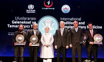 Emine Erdoğan, Geleneksel ve Tamamlayıcı Tıp Ödülleri gala yemeğine katıldı