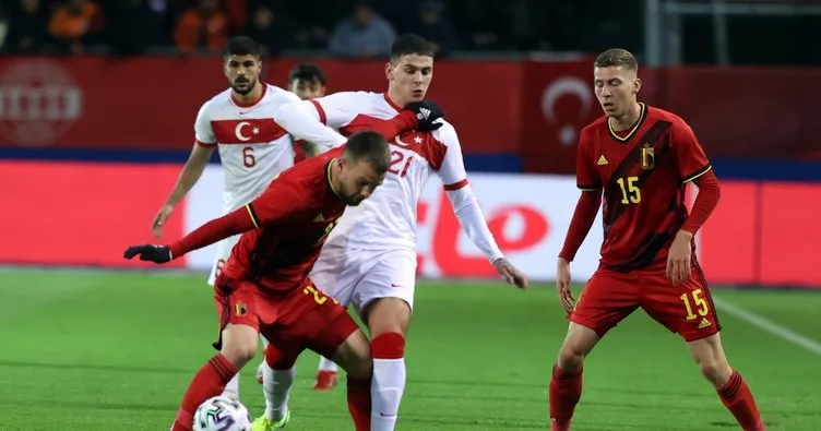 U21 Türkiye Milli Takımı, Belçika’ya 2 golle mağlup oldu