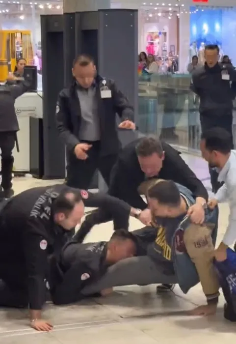 Bursa’da akılalmaz olay: Güvenlik görevlisi adamı ısırdı!