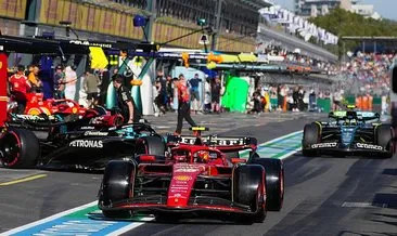 F1’de Avustralya Grand Prix’sini Carlos Sainz kazandı! Verstappen yarış dışı...