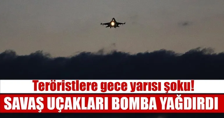 Son Dakika Haberi: Türk savaş uçakları Afrin’deki hedefleri vurdu